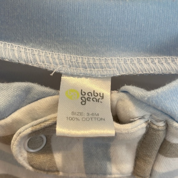 Baby Boy striped Sleeper - Picture 3 of 4